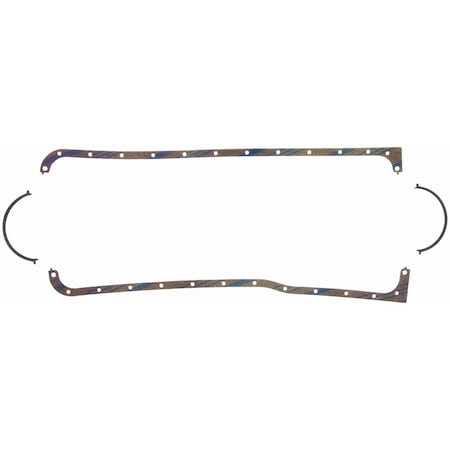 Fel-Pro Ford-Pass&Marine/Merc 25069-80 Oil Pan Set, Os30217C OS30217C